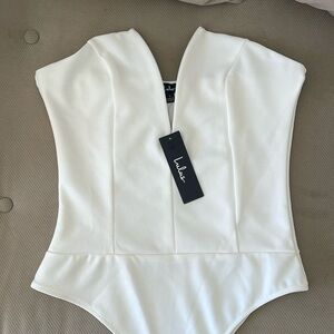 Lulu’s strapless bodysuit